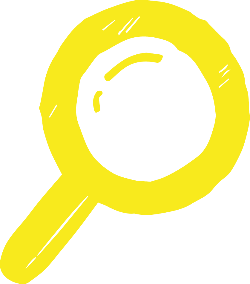 magnifying glass-HT yellow