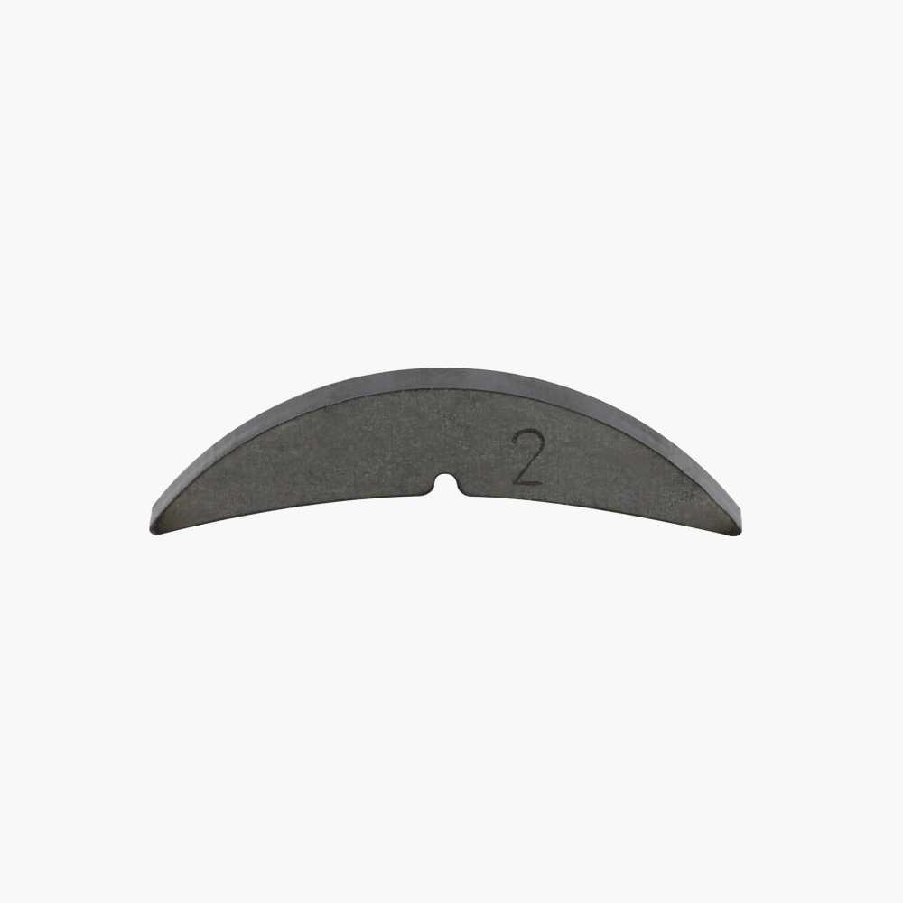 Insert en acier pour pince couverte - 4 pièces
