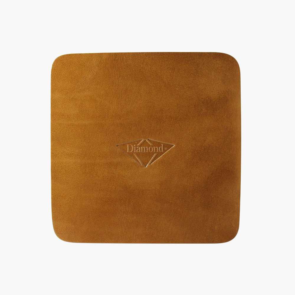 Plaque en cuir Diamond