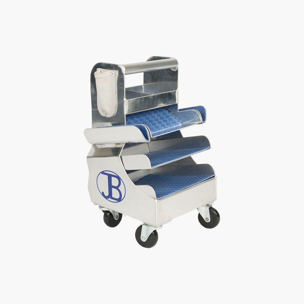 Servante Jim Blurton en aluminium