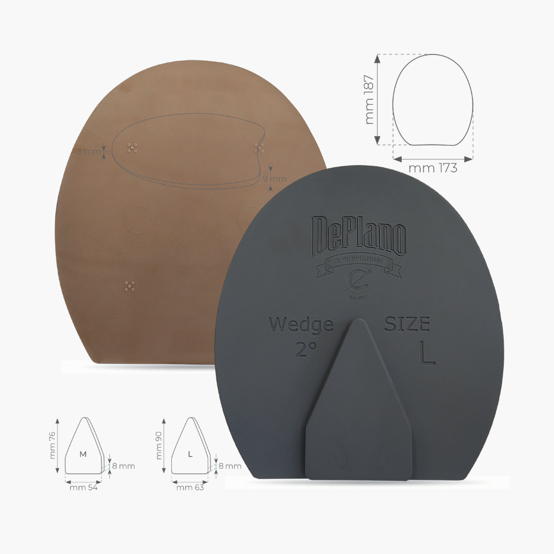 Plaque Deplano Fusion compensée 2° avec appui furcal - taille M