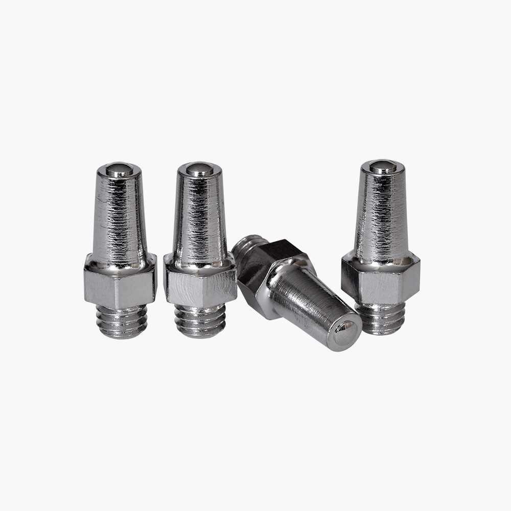 Crampons Diamond avec pointes carbures XL , diamètre 3/8 - hauteur 24,4 mm - 4 pièces